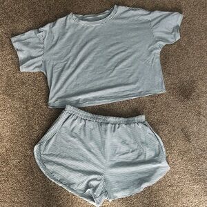 Striped Women's Sleepwear Set